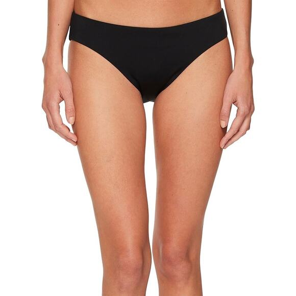 Laundry by Shelli Segal Women's Solid Basic Hipster Bikini Bottom - Picture 1 of 3